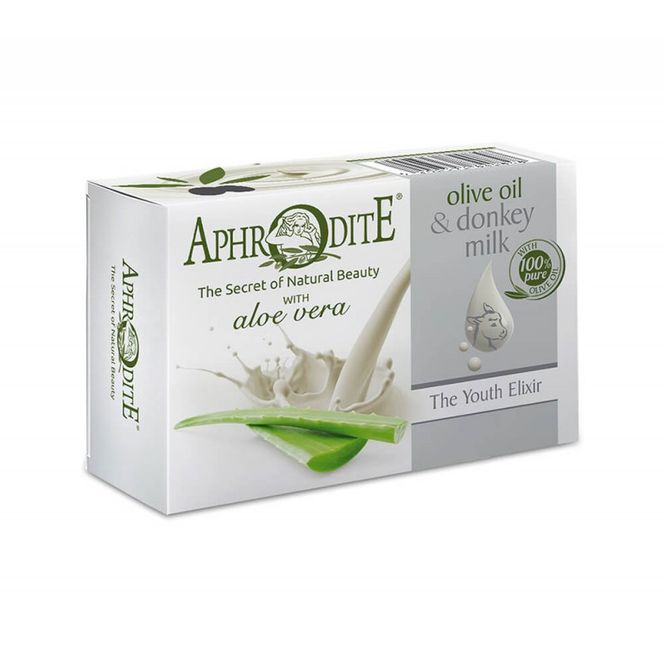 Hovedbilde Olivenolje & eselmelksåpe  med aloe vera